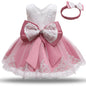 "White Baptism Dress for Baby Girls & Toddlers"