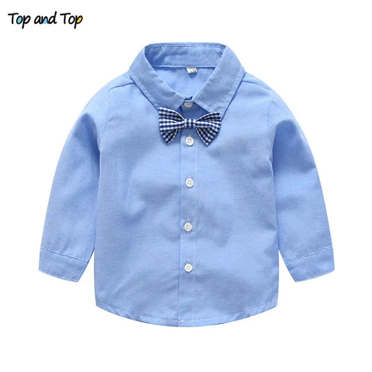 Conjunto Elegante con Tirantes y Corbatín para Niño