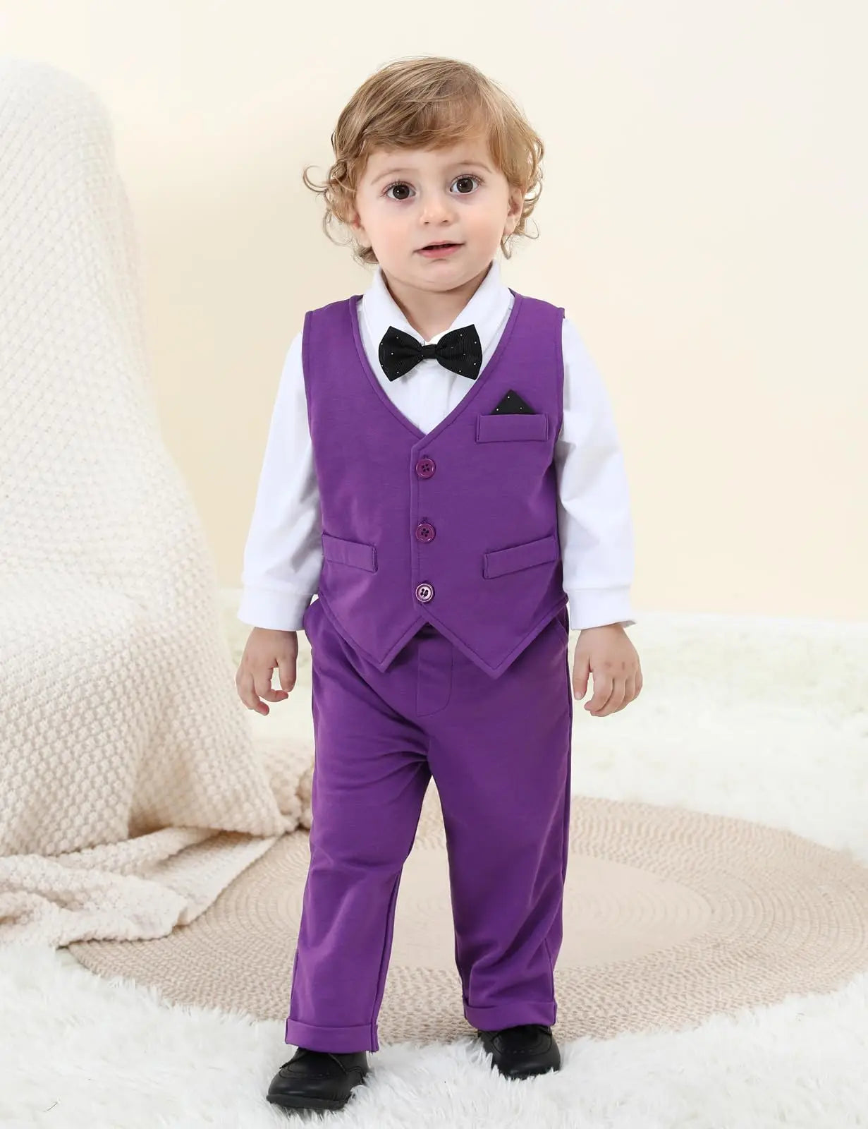 Traje Formal con Chaleco para Bebé