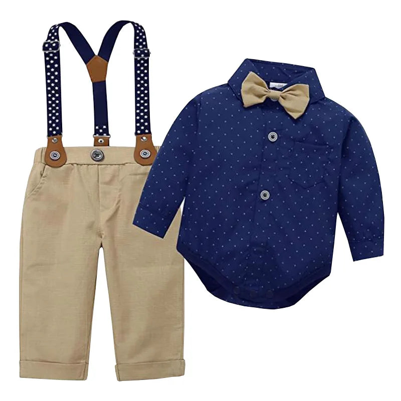 Baby Boy Gentleman Suit – Formal Outfit for Weddings & Special Occasions