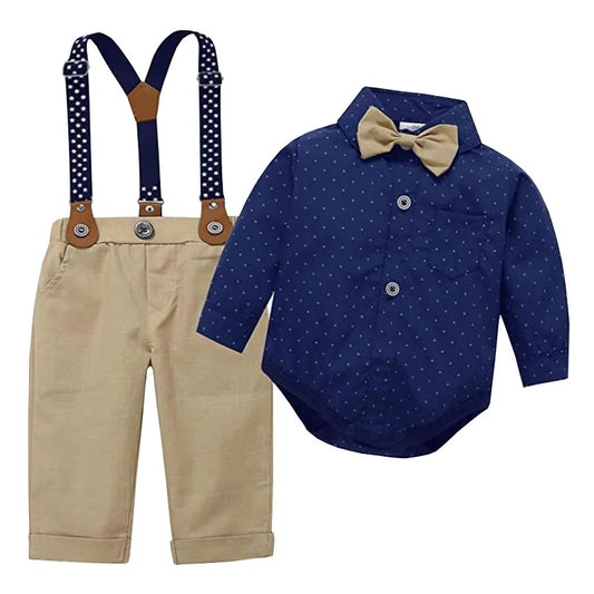 Baby Boy Gentleman Suit – Formal Outfit for Weddings & Special Occasions