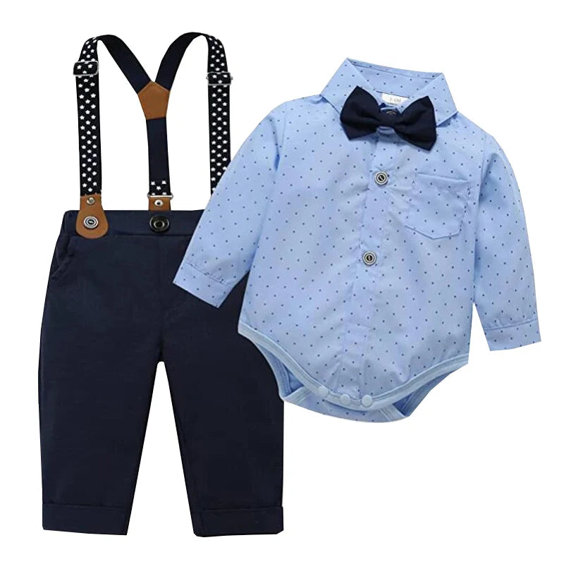 Baby Boy Gentleman Suit – Formal Outfit for Weddings & Special Occasions