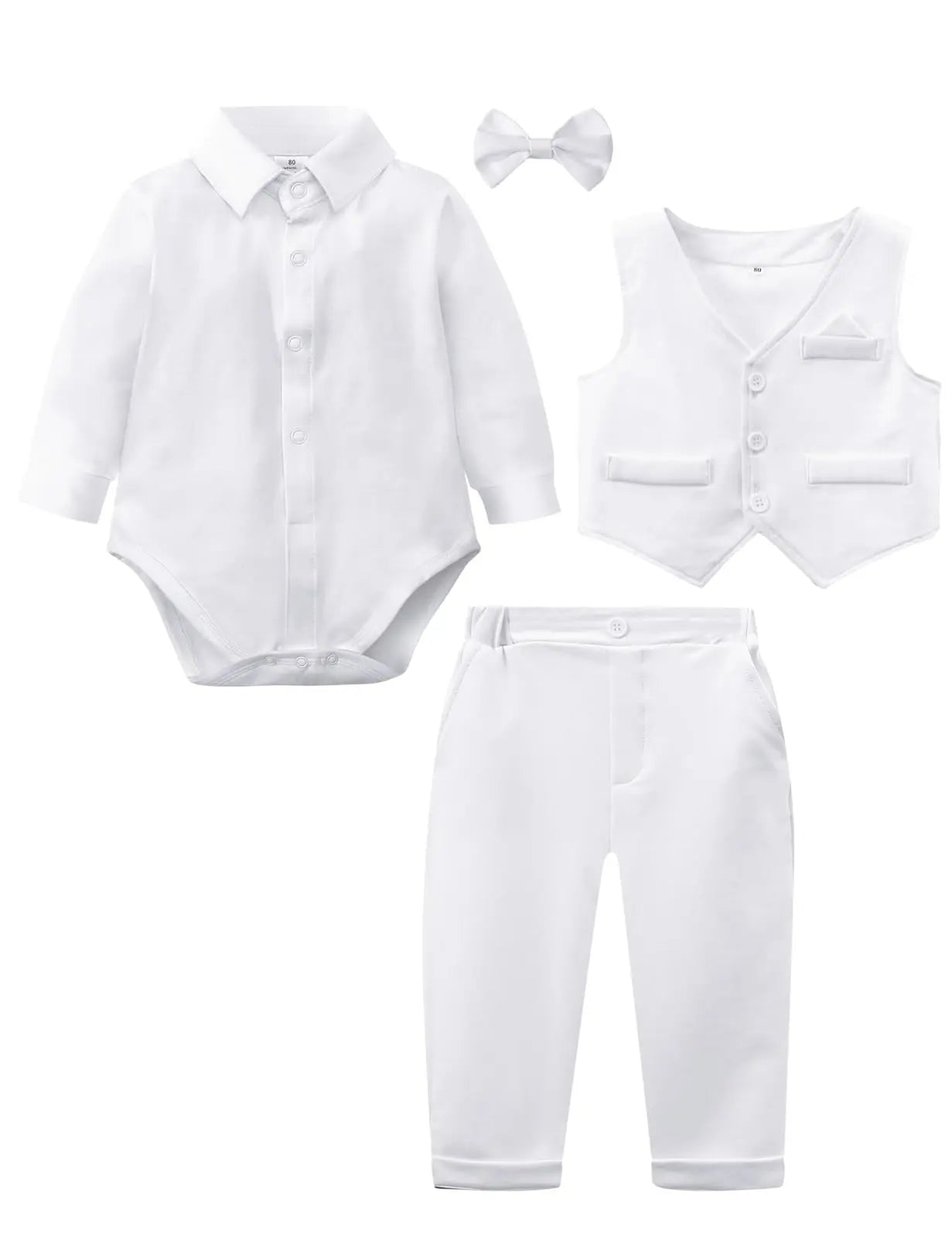 Traje Formal con Chaleco para Bebé