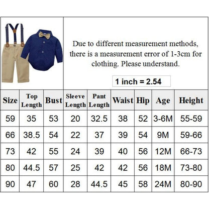 Baby Boy Gentleman Suit – Formal Outfit for Weddings & Special Occasions